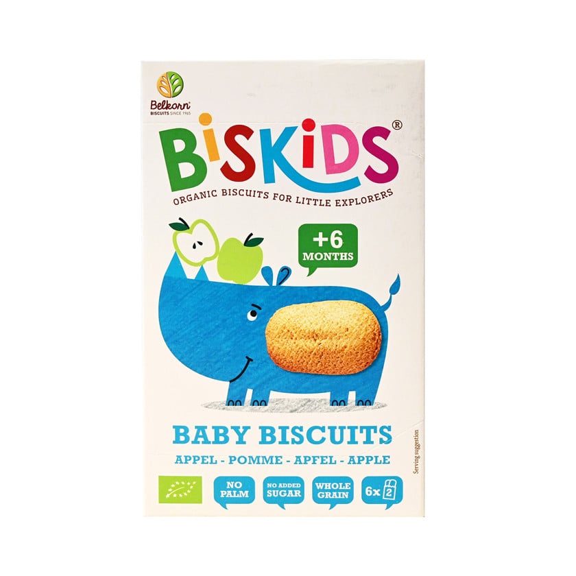Peçenye BISKIDS alma, uşaq, 6+ ay, 6x120 q