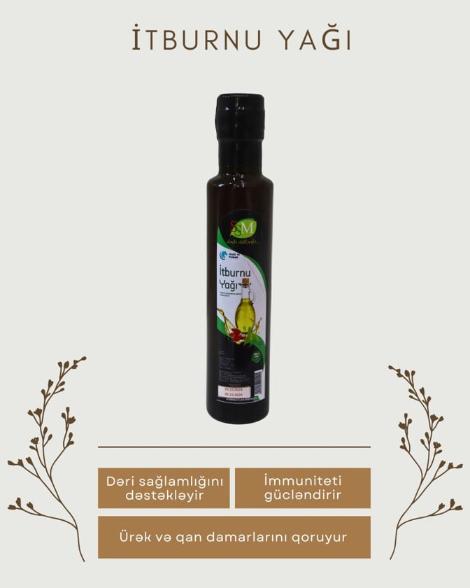 İtburnu yağı SM, 250 ml