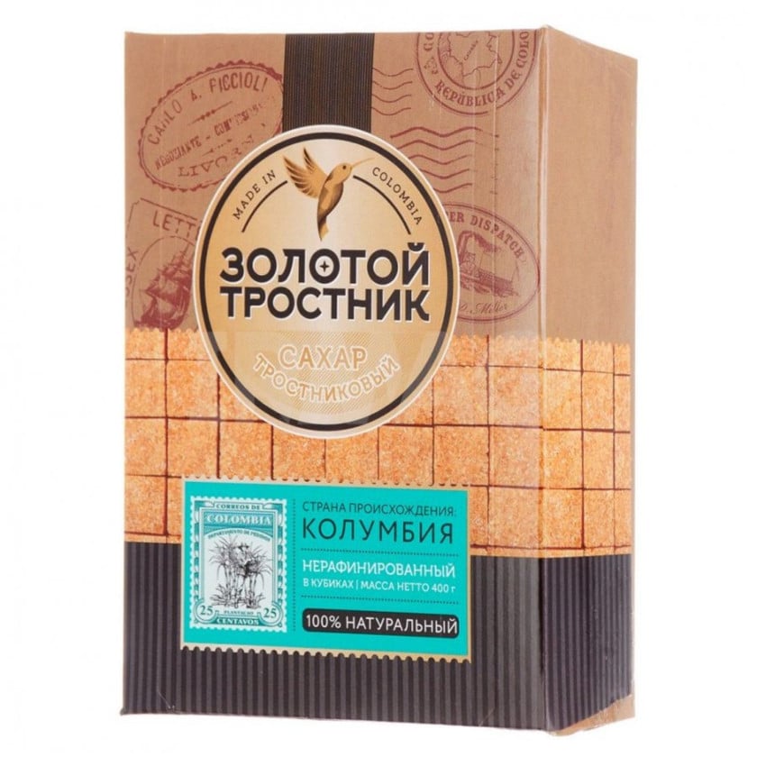 Qamış şəkəri Золотой Тростник, 400 q