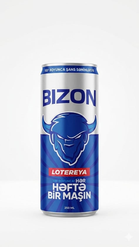 Enerji içkisi, Bizon blue 250 ml
