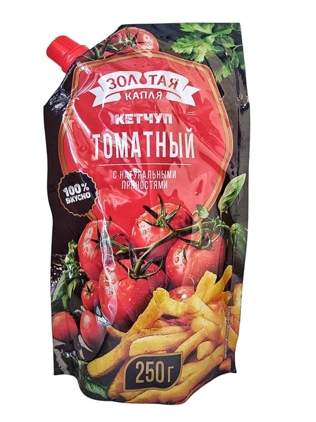 Ketçup Золотая Капля, 250 q