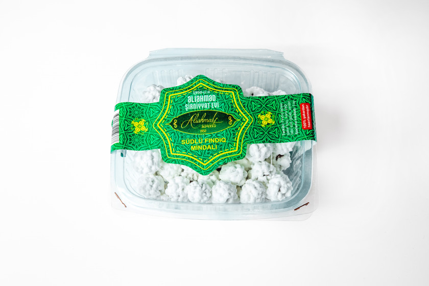 Şəkər qlazurunda fındıq Aliahmed Sheki Sweets 250 q