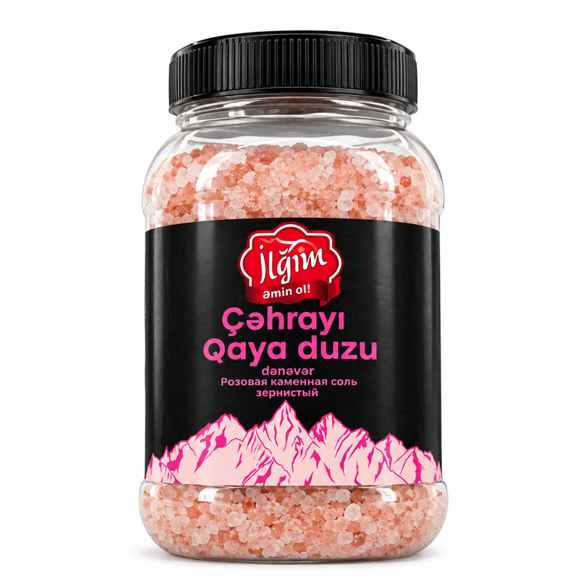 Çəhrayı qaya duzu İlğım, 700 q