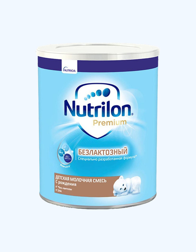 Quru südlü qatışıq Nutrilon Lactose Free Premium, 0+ ay, 400 q