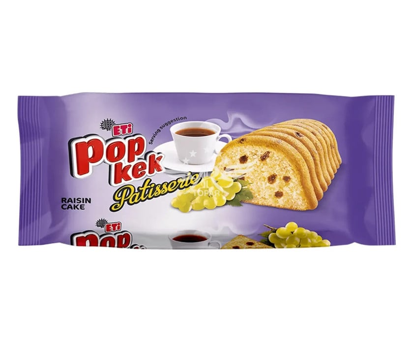Keks Eti Pop, kişmiş ilə, 200 q