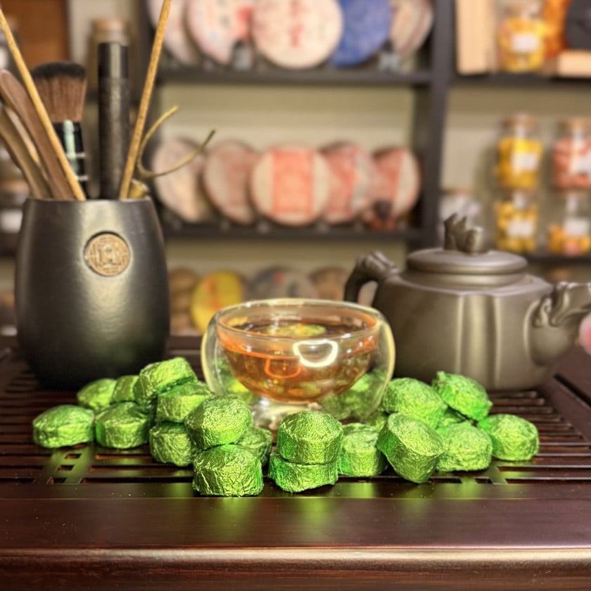 Çay Şen Puer Mini Toça, 10 ədəd