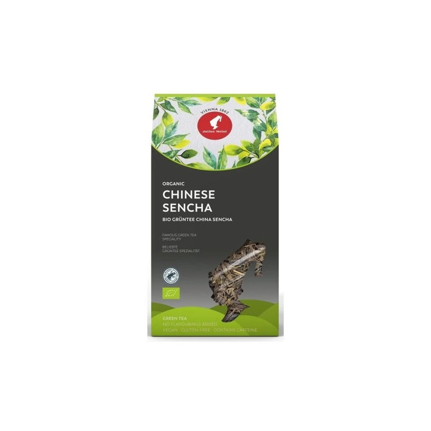 Dəmləmə çayı Julius Meinl Organic Chinese Sencha Leaf Tea, Bitki mənşəli, Meyvəli, Limon, 250 q