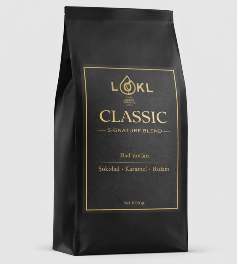 Qəhvə dənələri LOKL Classic Signature Blend 1000 q