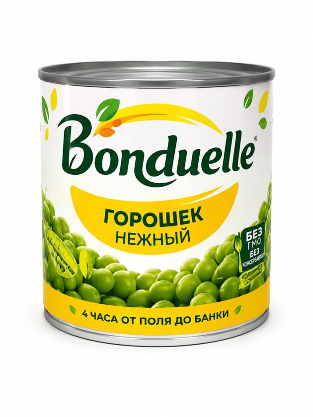 Yaşıl noxud Bonduelle, 425 ml