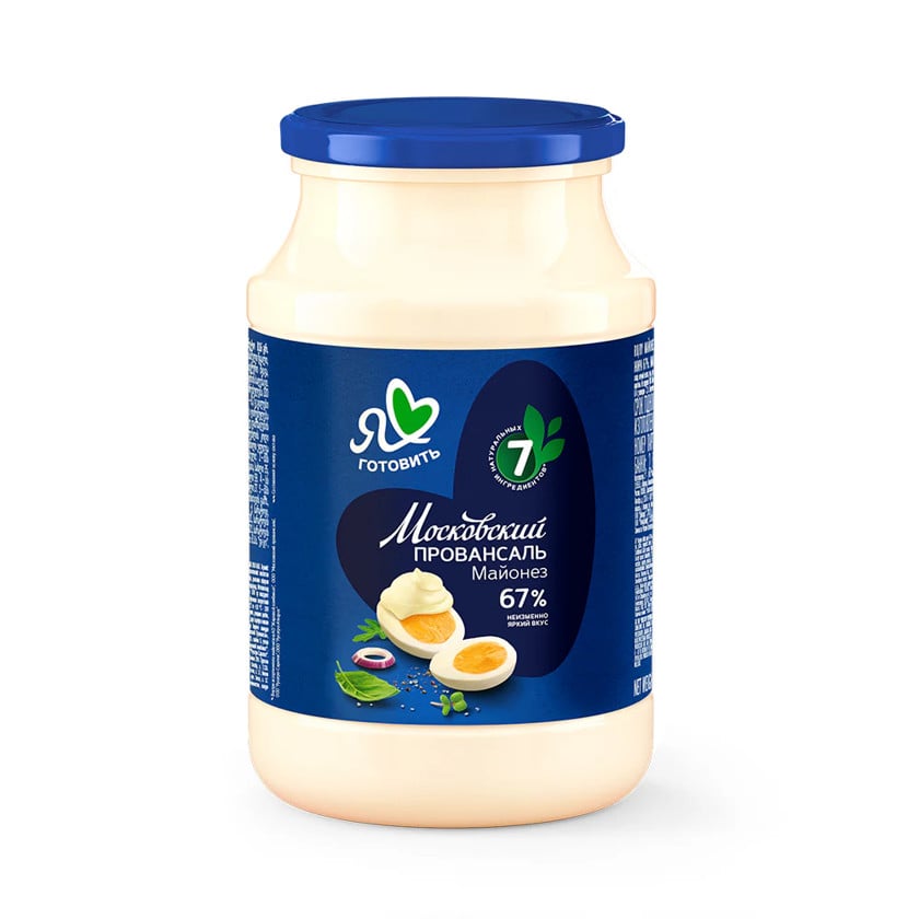 Mayonez Московский Провансаль 67% 850 ml