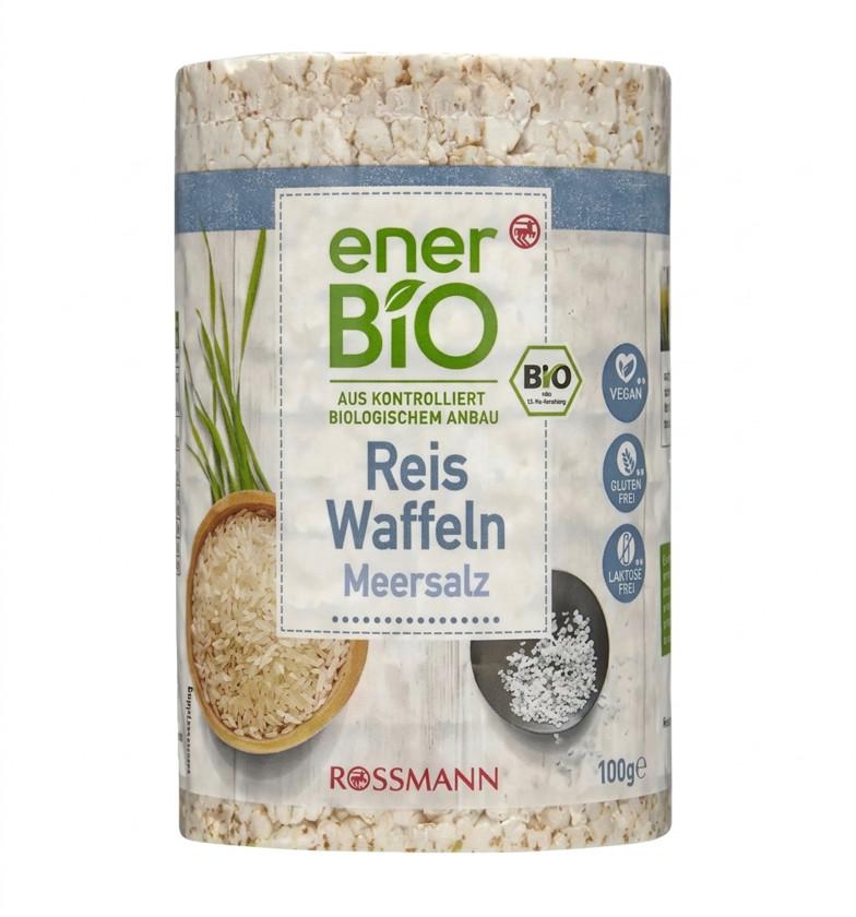 Xlebtsi EnerBio Reis Waffeln Meersalz 100 q