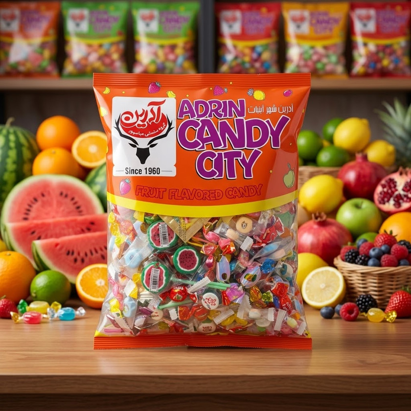 Konfetlər Adrina Candy City, 1000 q