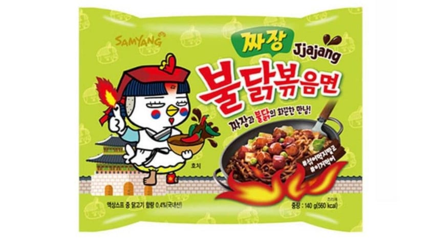 Əriştə Samyang Hot Chicken, acı-şirin, 140 q