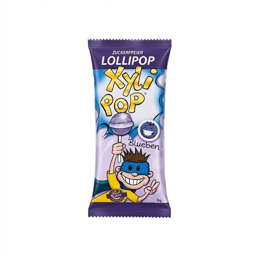 Lollipop Miradent XyliPop Blueberry 6 q