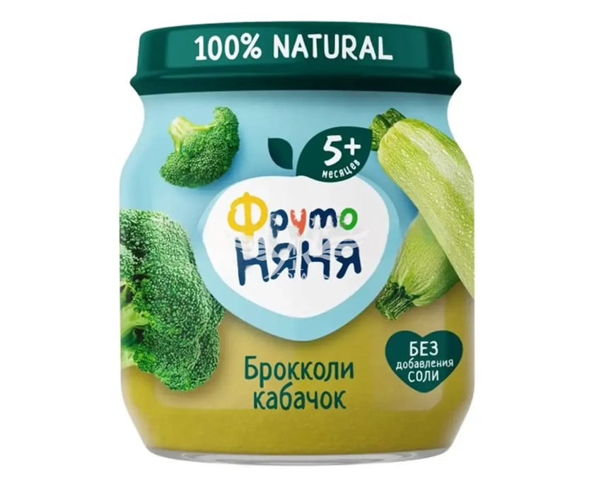 Uşaqlar üçün püre ФрутоНяня, tərəvəz, 110 q, 5+ ay