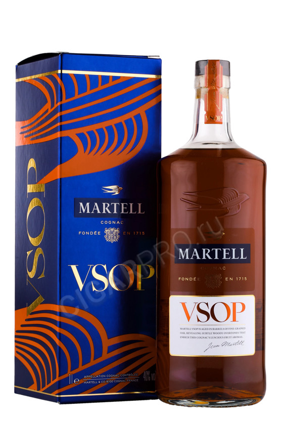 Konyak Martell VSOP, 1000 ml