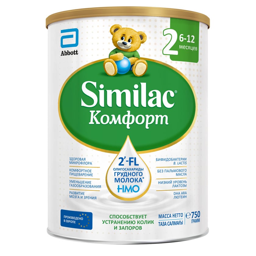 Quru südlü qatışıq Similac Comfort 2, 750 q