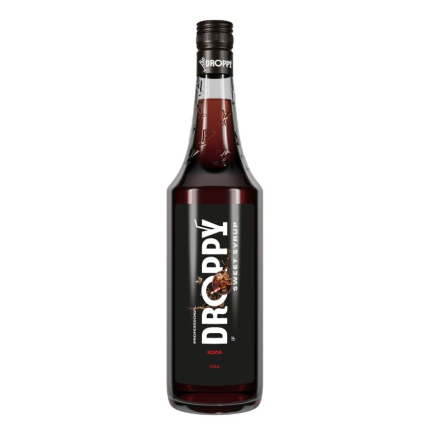 Sirop Droppy Kola Coca Cola, 1000 ml