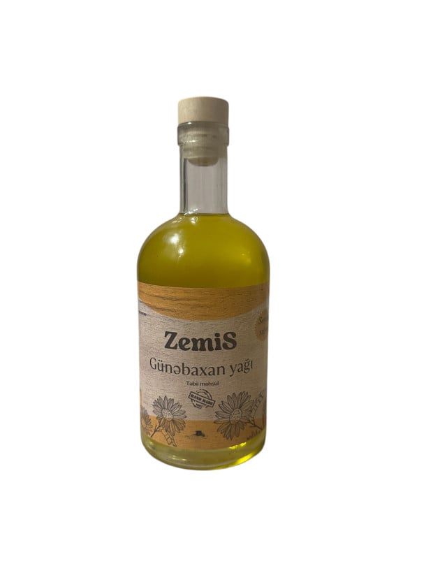 Günəbaxan yağı ZemiS, soyuq sıxım, 500 ml