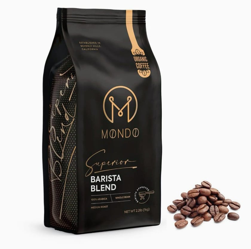 Qəhvə dənələri Mondo Superior Barista Blend 1 kq
