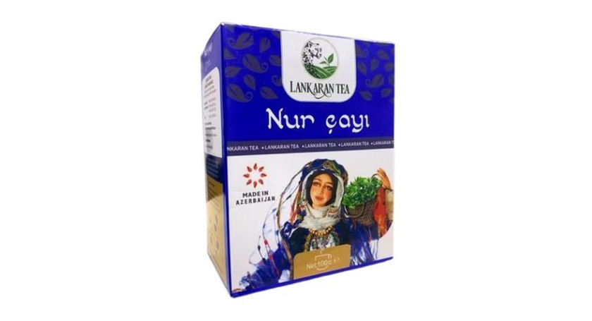 Təbii qara çay Nur Lənkəran Çayı 100 q