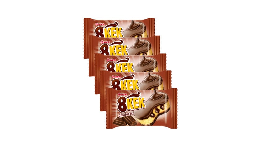 Biskvit Ülkər 8 kek Şokolad, 5 əd