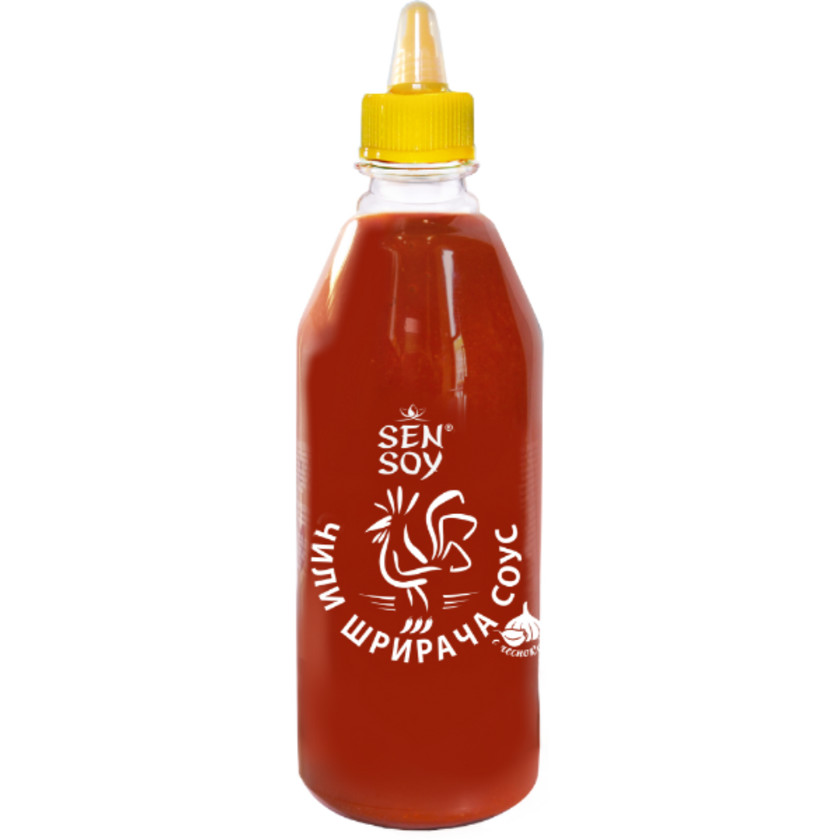 Sarımsaqlı Sriracha çili sousu, Sen Soy, 860 qr