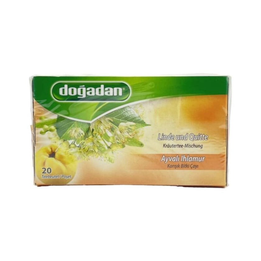Paketləşdirilmiş çay Doğadan heyva və ilham çiçəyi ilə, 20 ədəd