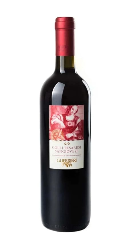 Guerrero red Italian dry wine
