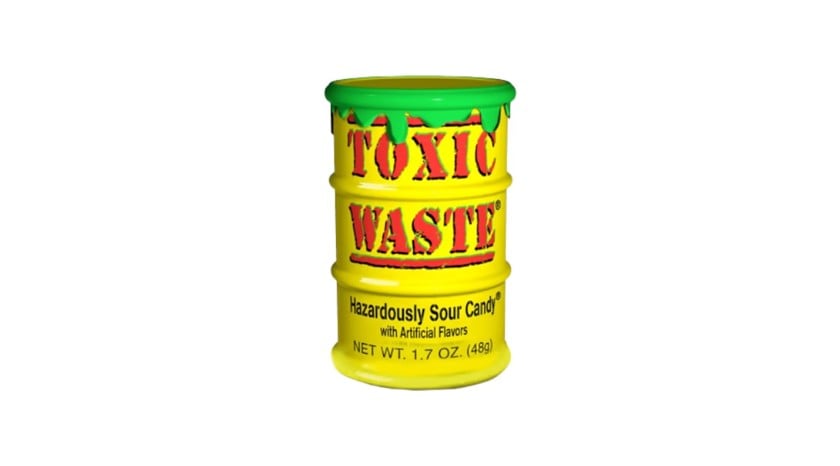 Konfetlər Toxic Waste Hazardously Sour, 42 g