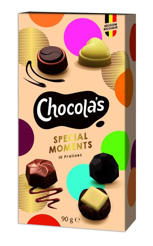 Şokolad Belgian Chocolas Special Moments, 90 q