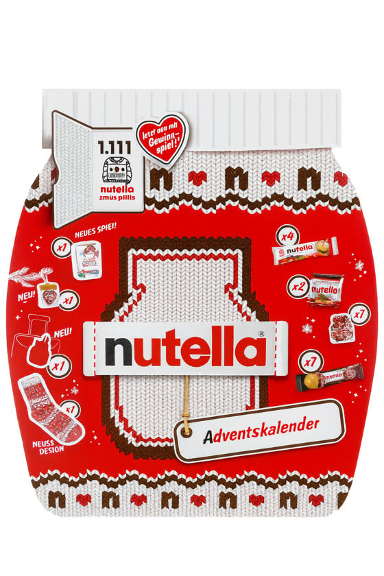 Advent-təqvim Nutella