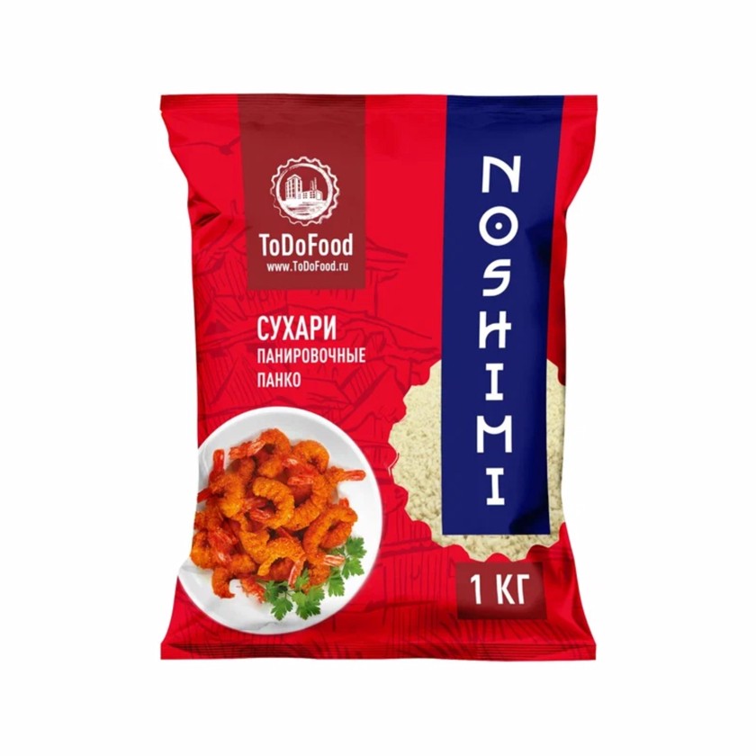 Çörək qırıntıları Kikkoman ToDoFood Panko Noshimi, 1 kq