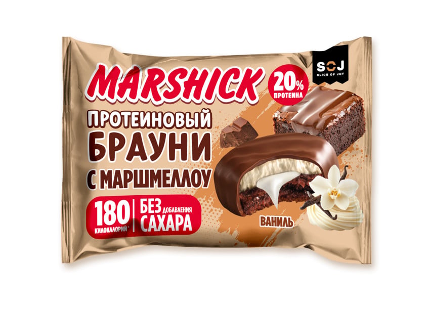 Keks SOJ Marshick, kokoslu, vanil, 53 q