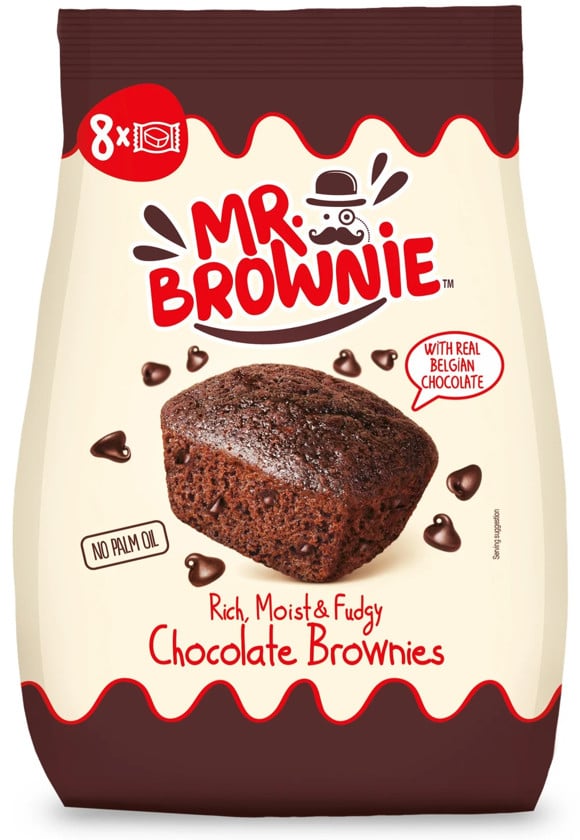 Brauni Mr.Brownie Chocolate, 200 q, 8 əd
