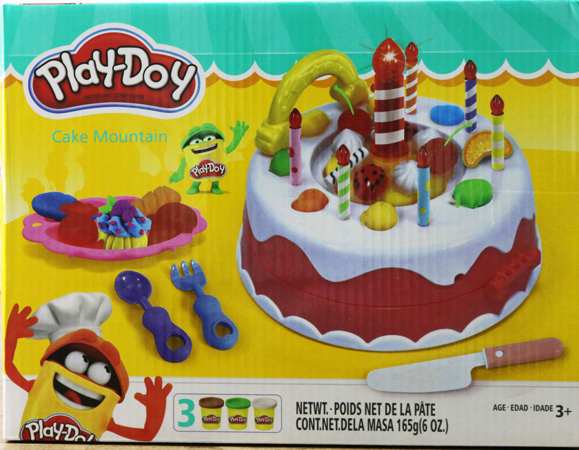 ᐈ Play-Doh Cake Mountain Uşaqlar üçün plastilin dəsti yaşdan