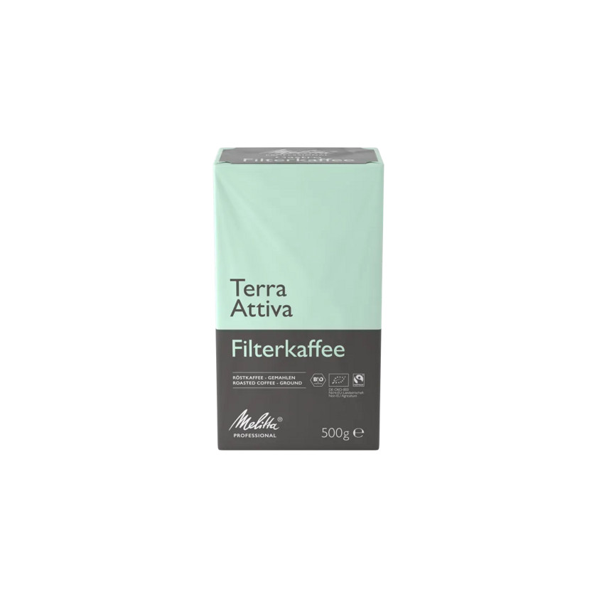 Üyüdülmüş filtr qəhvə Melitta Terra Attiva Ground VP Roasted, 500 q