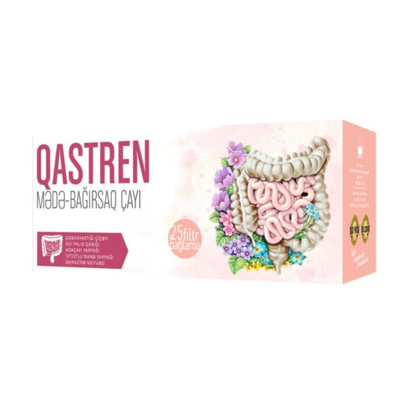 Çay Qastren 25 ədəd