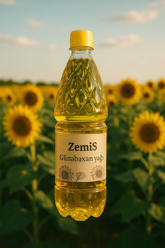 Günəbaxan yağı ZemiS, 1 l