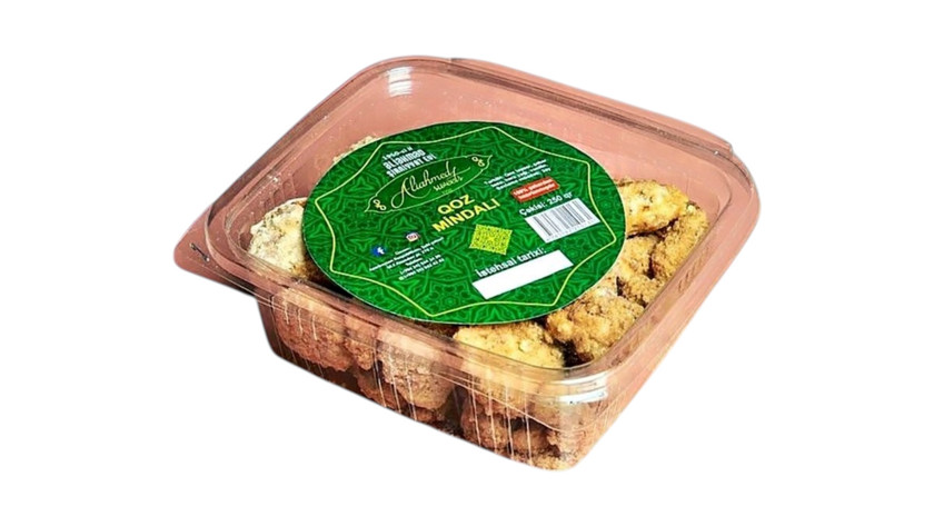 Şəkər qlazurunda qoz Aliahmed Sheki Sweets, 250 q