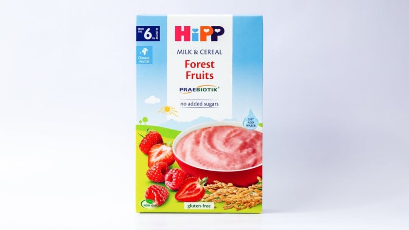 Südlü sıyıq Hipp meşə giləmeyvələri ilə, 250 q
