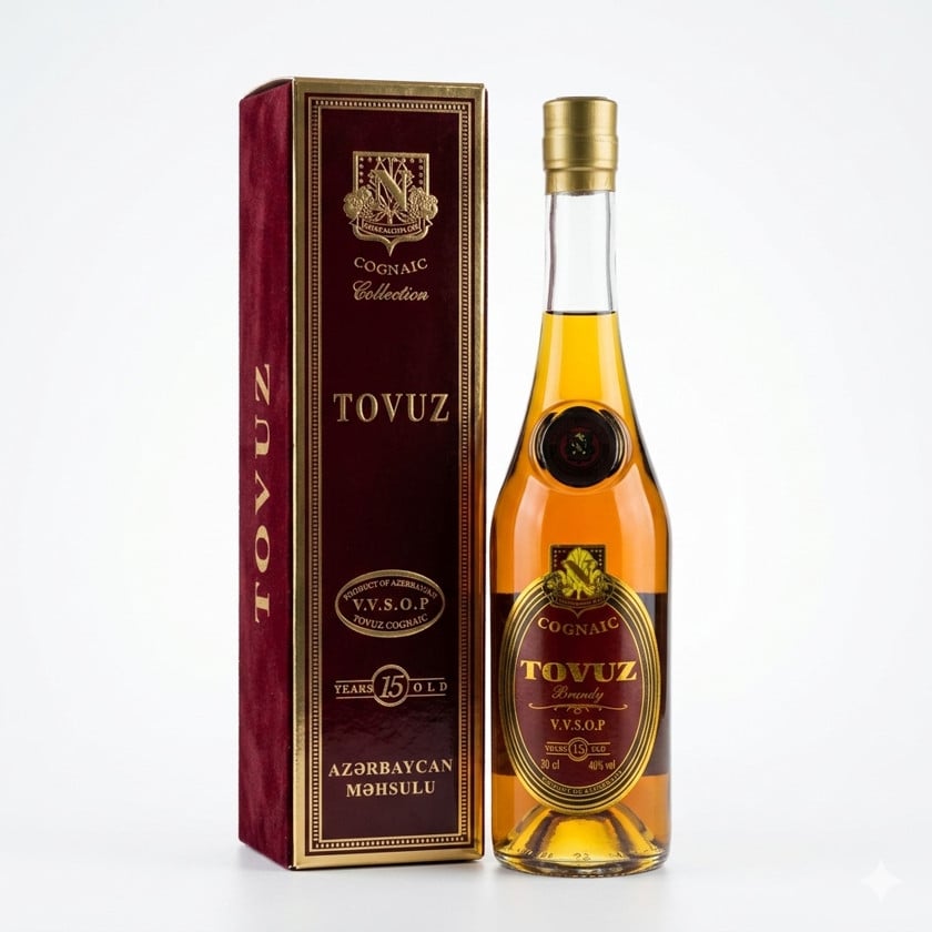 Konyak Tovuz V.V.S.O.P Years 15 Old, 500 ml