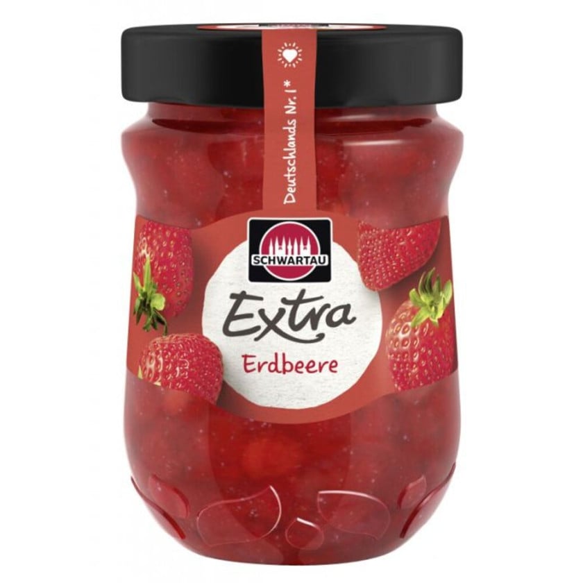 Mürəbbə Schwartau Extra Strawberry, 340 q
