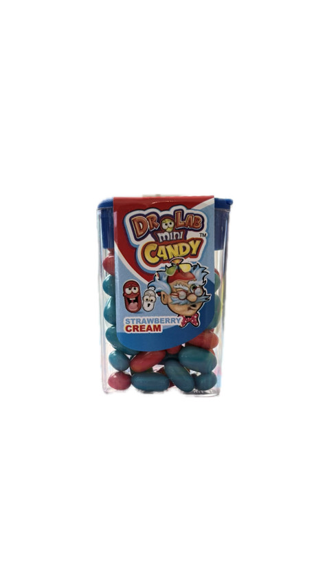 Konfetlər Dr. Lab Mini Candy Strawberry/Cream, 16 q
