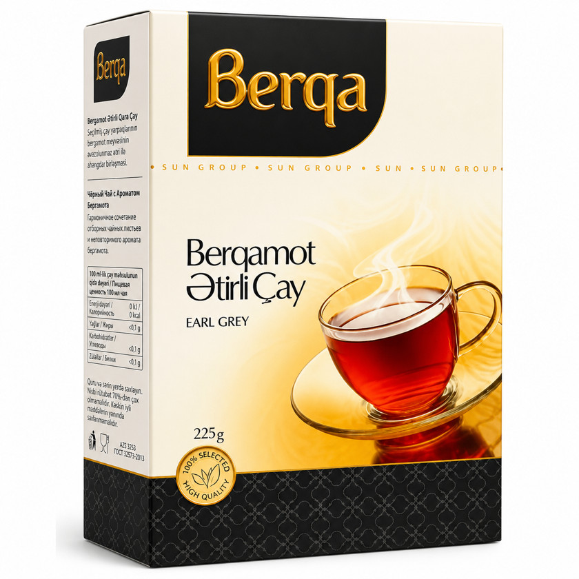 Çay Berqa Berqamot 225 q By Birmarket