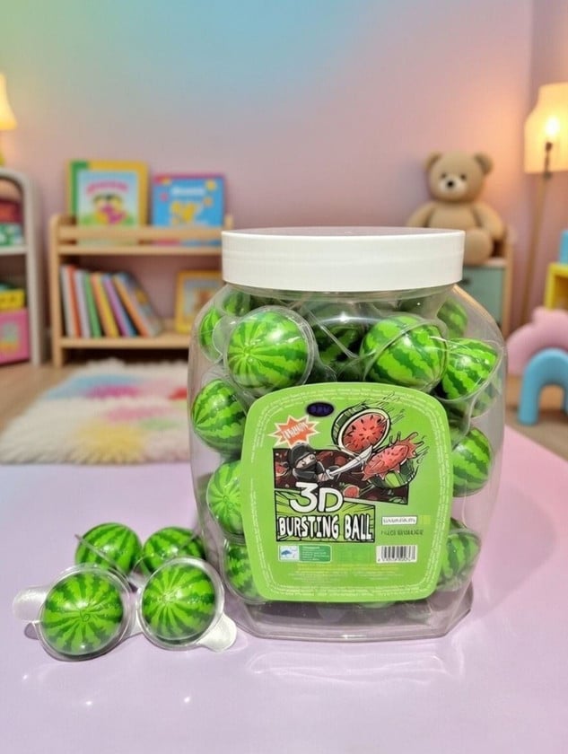 Jele konfetlər Akbulak 3D Watermelon, 10 q, 60 əd