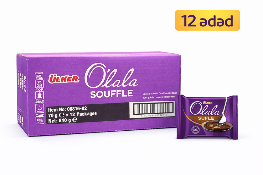 Sufle Ülker Olala 70 q, 12 əd