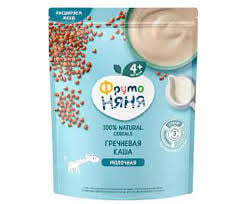 Qarabaşaq süd sıyıq ФрутоНяня, 200 qr, 4+ ay