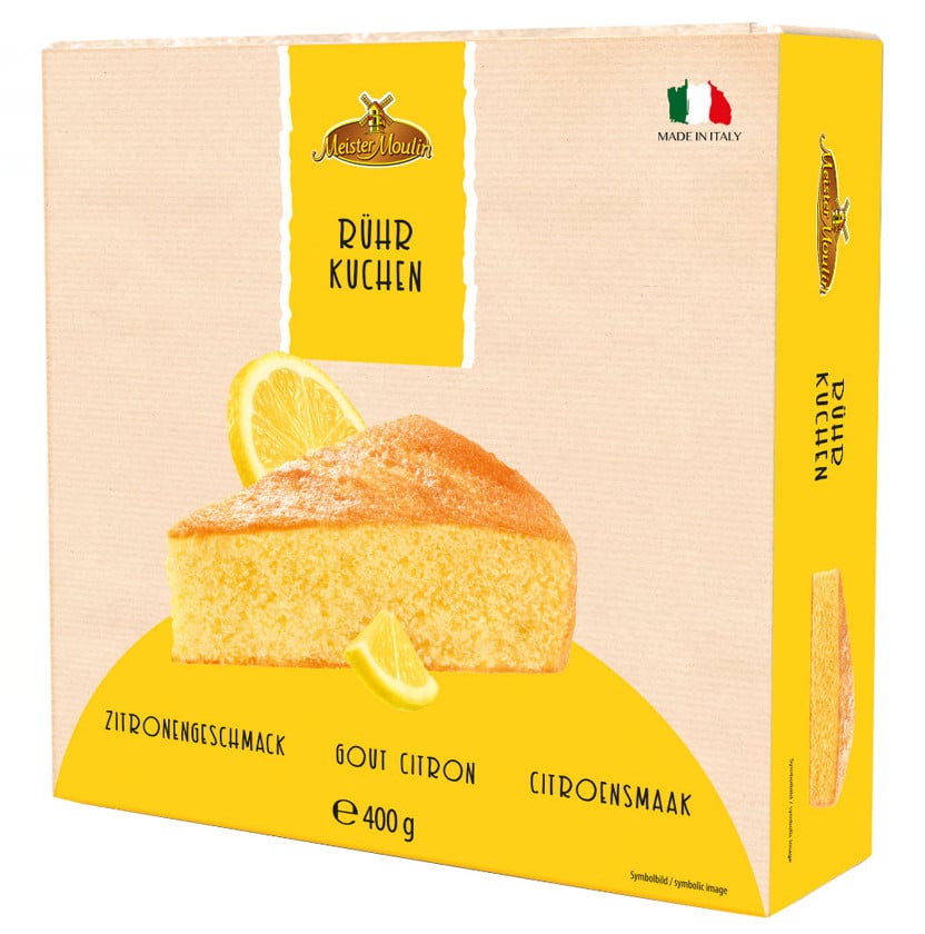 Limonlu biskvit Rührkuchen Meister Moulin 400 q