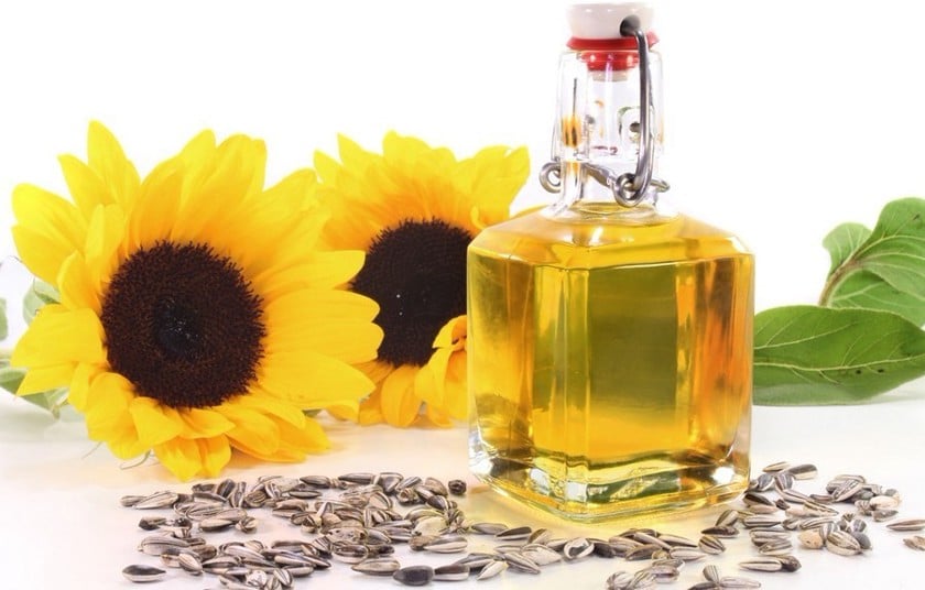 Təbii sıxma günəbaxan yağı, 1 l